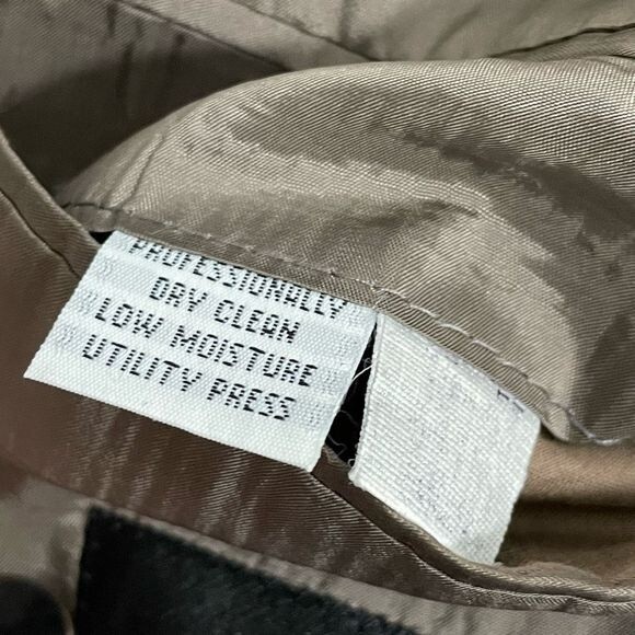 Hugo Boss‎ Mens Blazer Wool Suit Jacket Formal Padded Shoulder Brown Size 42R - Picture 6 of 9